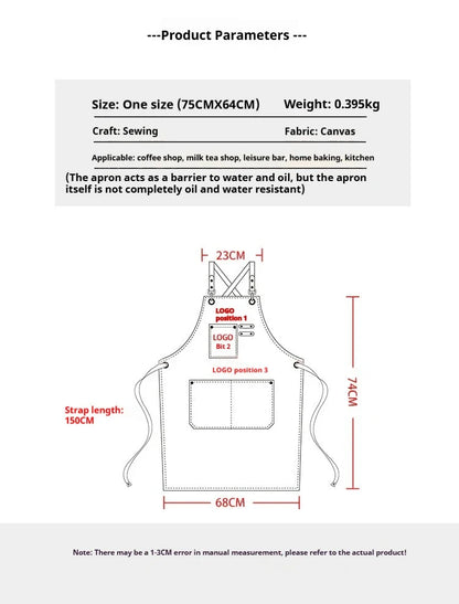 ProWear Canvas Kitchen Apron
