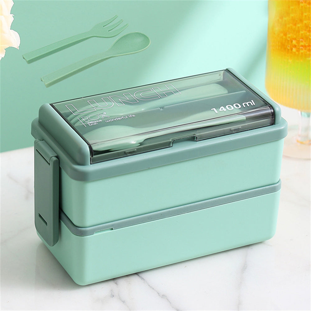 1400 ml Bento-Lunchbox mit zwei Ebenen