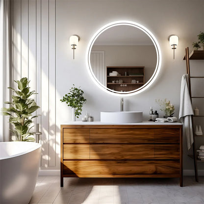 LuvoRound LED-Badezimmerspiegel