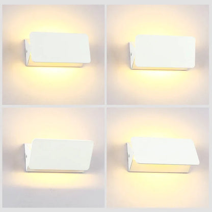 Minimalist Aluminium LED Swing Wall Lamp