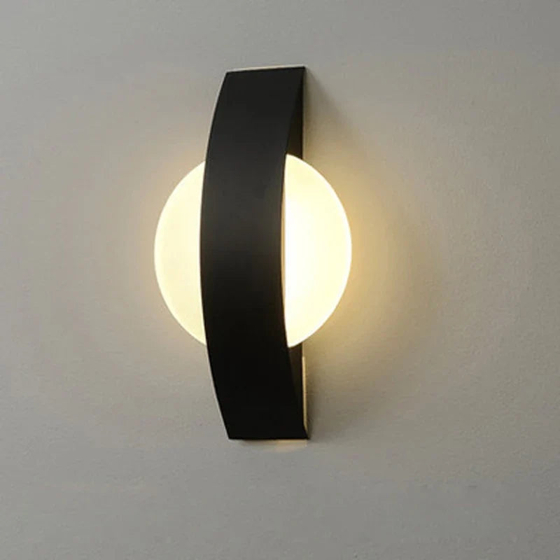 Minimalistische Acryl-Ambiente-Wandleuchte