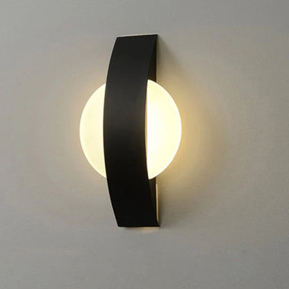 Minimalistische Acryl-Ambiente-Wandleuchte