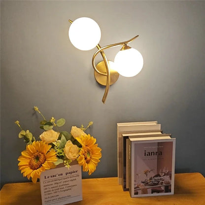 Lunara Dual Globe LED Wall Light