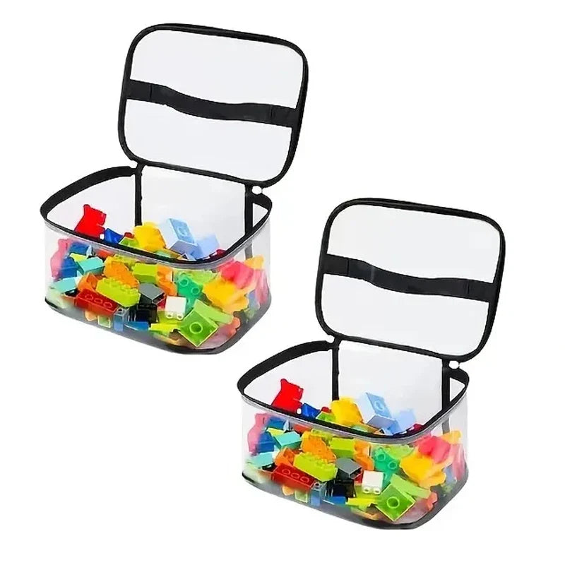 Transparent Mesh Toy Storage Bags