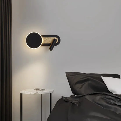 HaloBeam Ring & Spotlight LED Wall Light