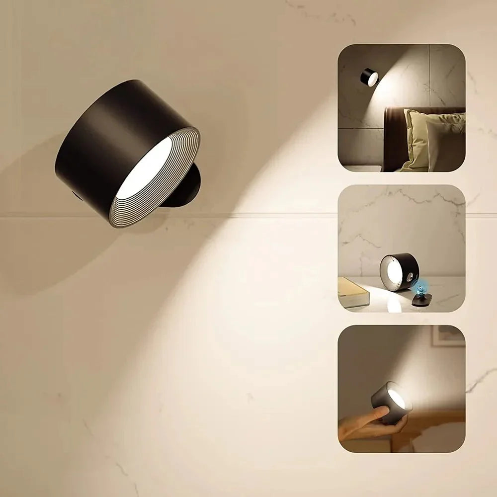 Cordless USB Rechargeable LED Wall Light