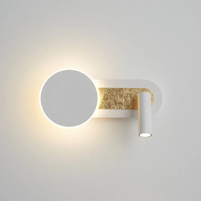 HaloBeam Ring & Spotlight LED Wall Light