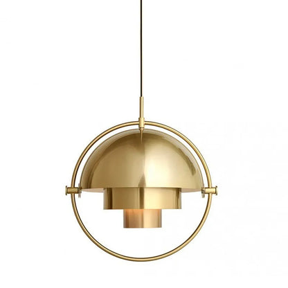 Nordic Layered Dome Ring Pendant Light