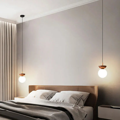 Nordic Opal Glass Ball Ceiling & Pendant Light