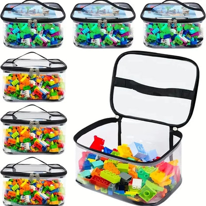 Transparent Mesh Toy Storage Bags