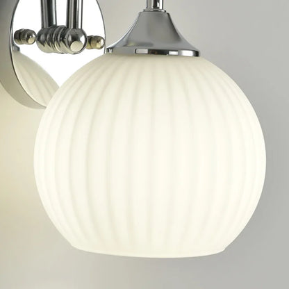 Quashion Ribbed Glass Wall Lamp