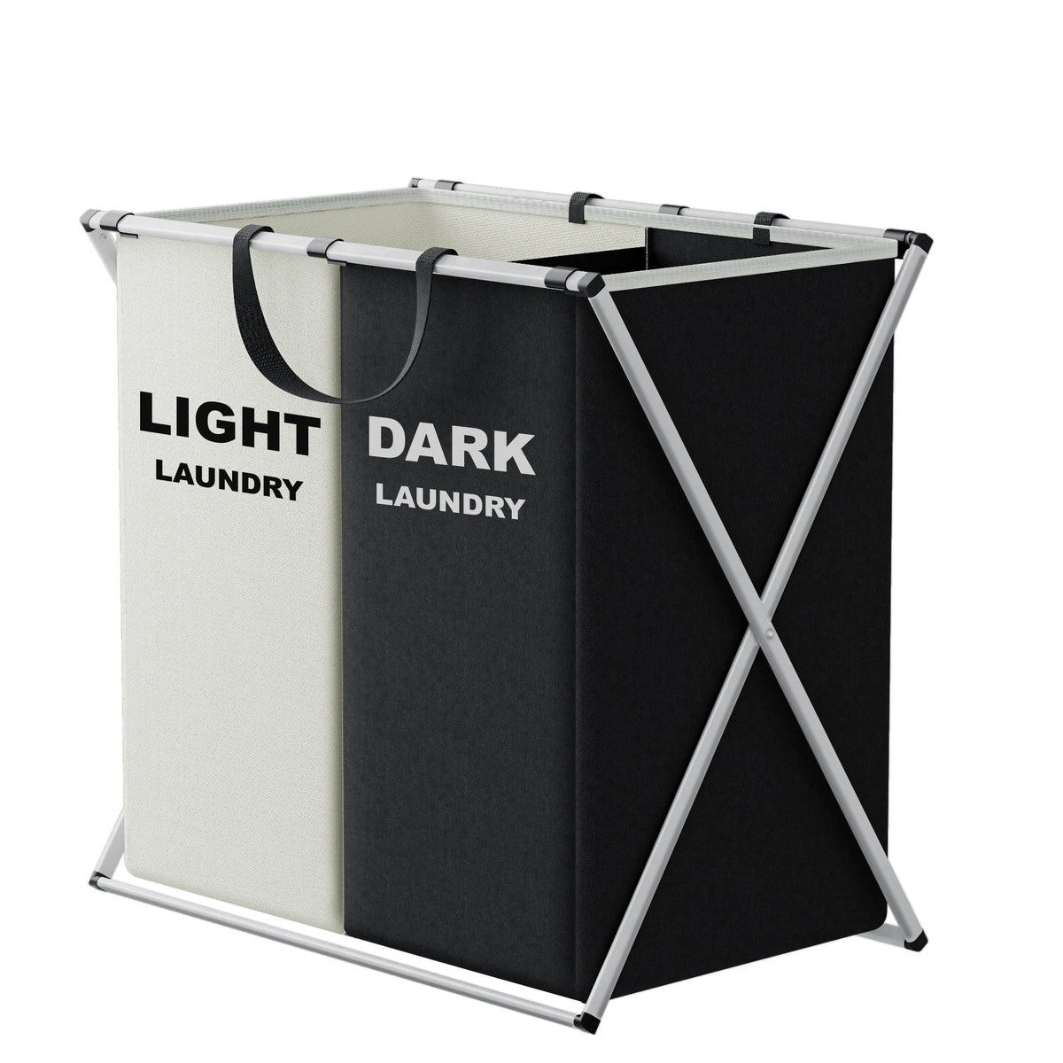 TriSort Multi-Section Laundry Hamper