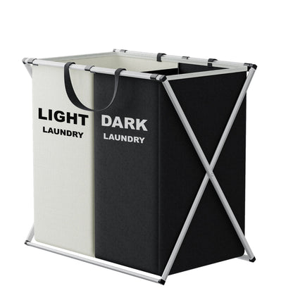 TriSort Multi-Section Laundry Hamper