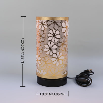 Sunflower Floral USB Table Lamp