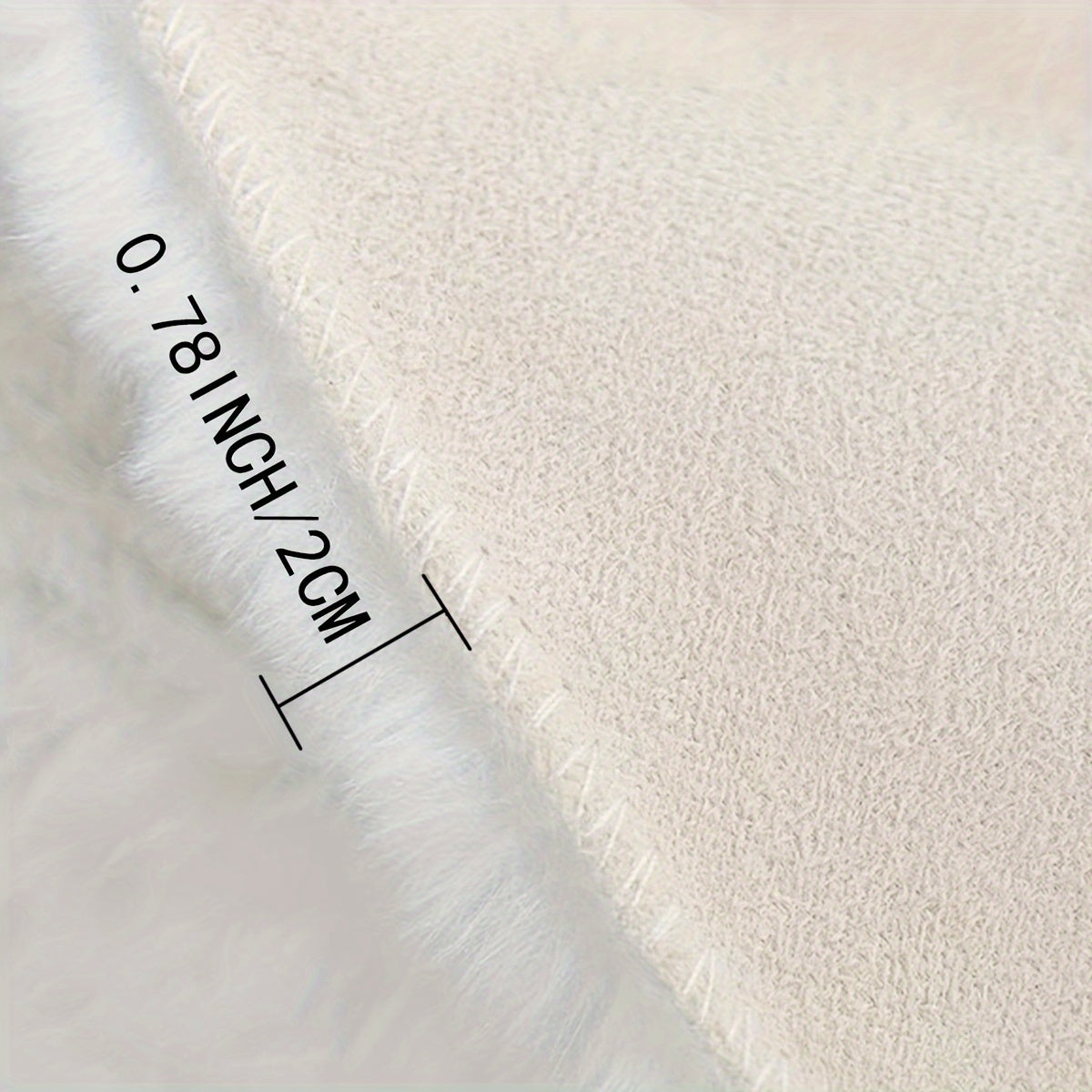 Runder Cloud Comfort Teppich in Bubble-Optik