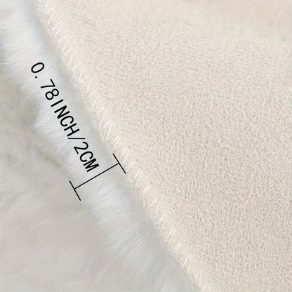 Runder Cloud Comfort Teppich in Bubble-Optik