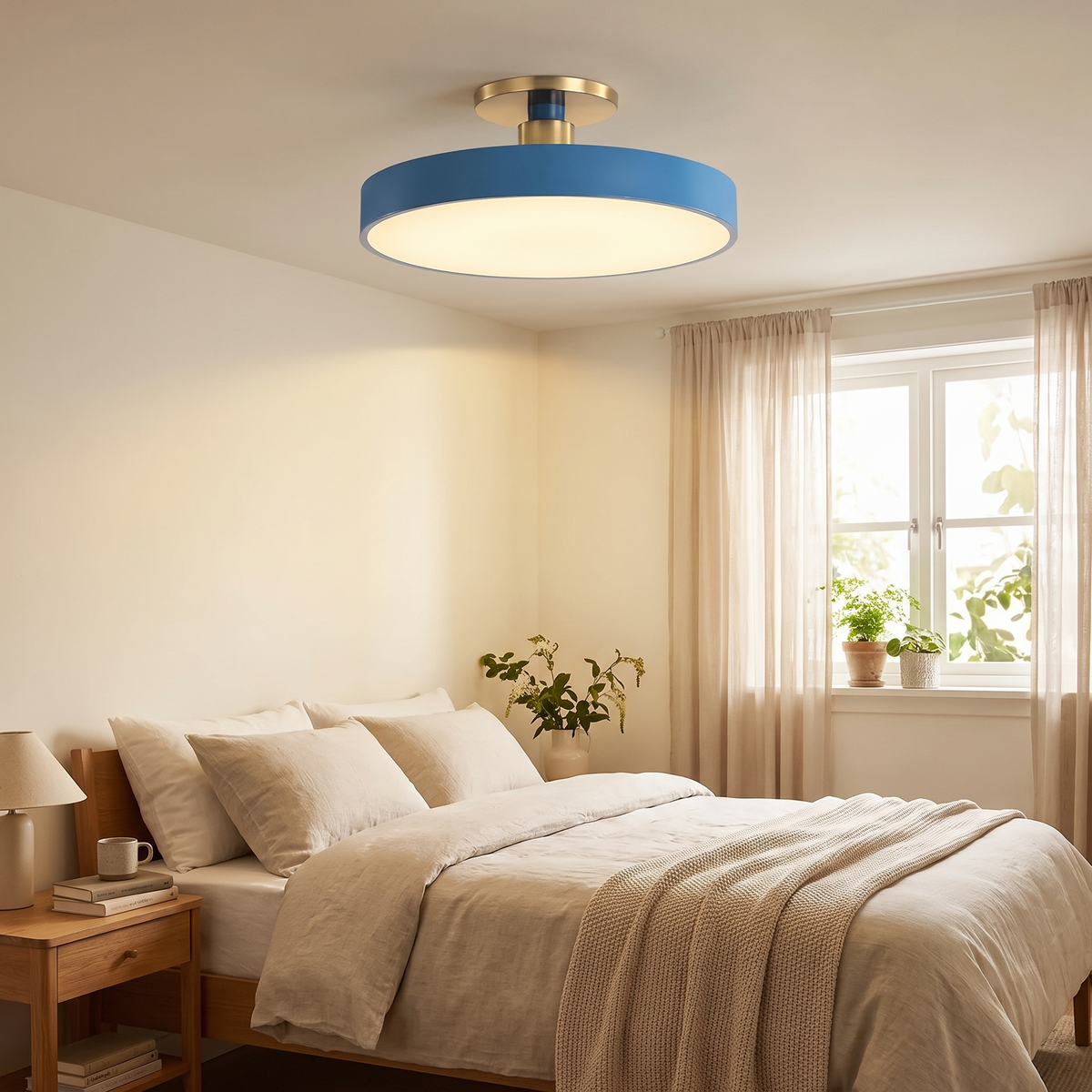 Solon Scandinavian LED Ceiling Light in a lifestyle setting