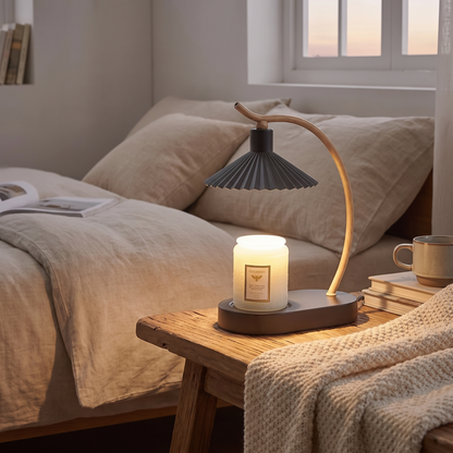 Vanessa Candle Warmer Lamp in a lifestyle setting