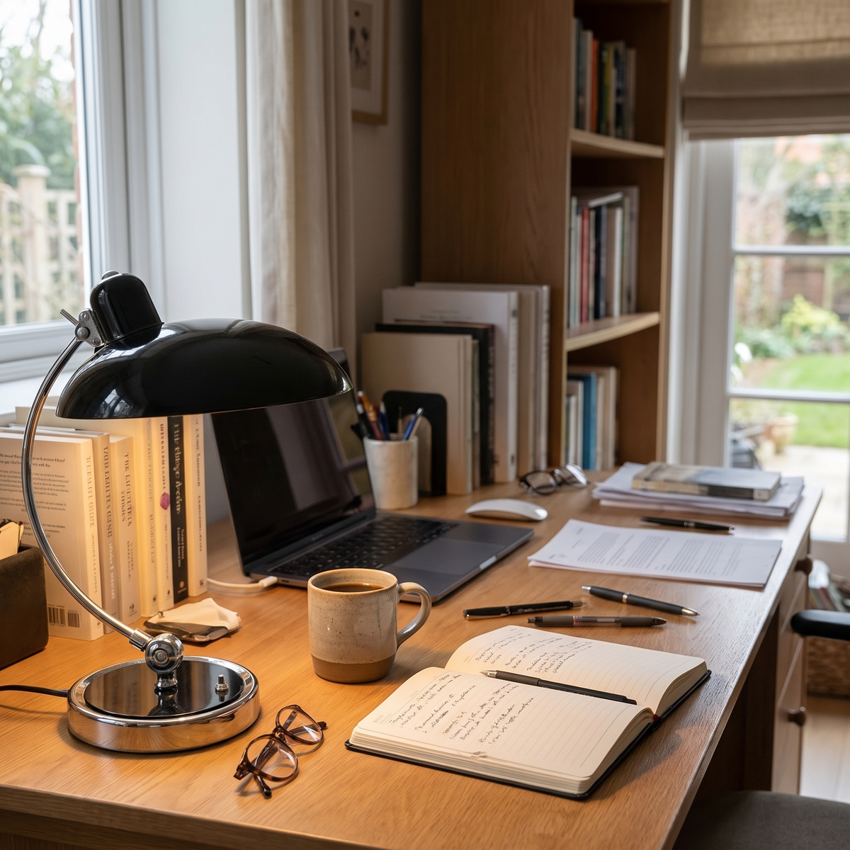 ScandiArc Table Lamp in a lifestyle setting