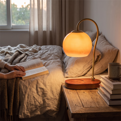 Flameless Candle Warmer Lamp in a lifestyle setting