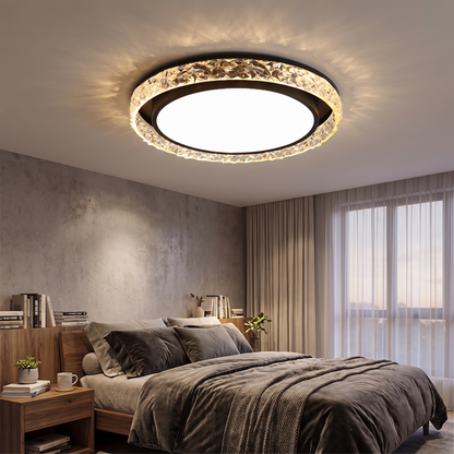 Crystal Halo LED Ceiling Light in a lifestyle setting