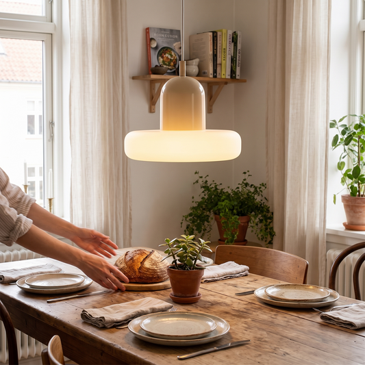 Morandi Scandinavian Pendant Light in a lifestyle setting