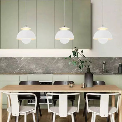 Flora Layered Dome LED Pendant Light