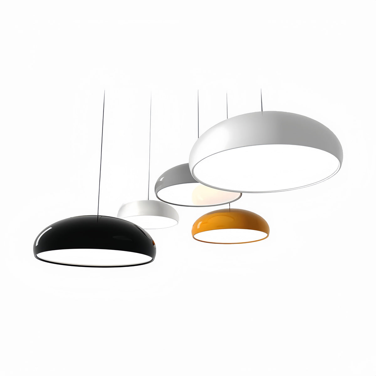 Lira Deco Metalldom-Hängeleuchte