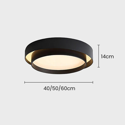 Nordische runde LED-Deckenleuchte