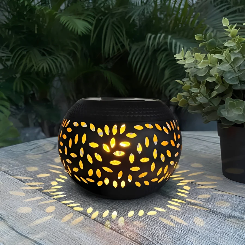 Lumopattern Solar Metal Garden Lantern
