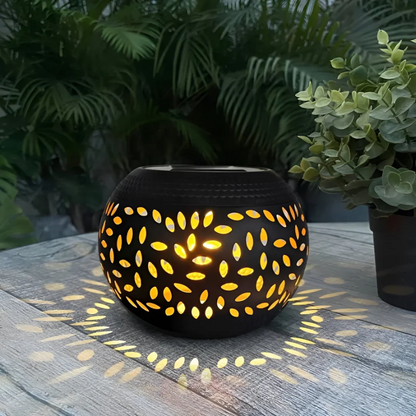 Lumopattern Solar Metal Garden Lantern