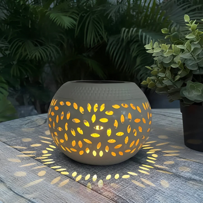 Lumopattern Solar Metal Garden Lantern