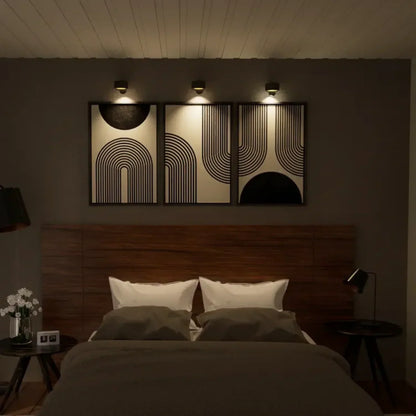 Cordless USB Rechargeable LED Wall Light