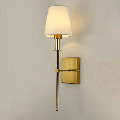 Nordic Fabric Shade LED Wall Sconce