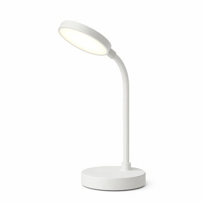 Swan-Neck LED Desk Lamp with USB Charging