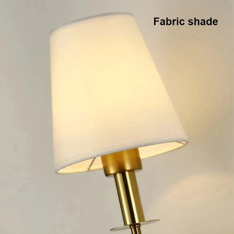 Nordic Fabric Shade LED Wall Sconce