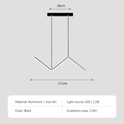 Aluminium Dining Pendant Lamp